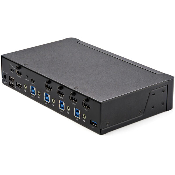 StarTech.com 4 Port HDMI KVM Switch - Single Monitor 4K 60Hz Ultra HD StarTech.com 4 Port HDMI KVM Switch - Single Monitor 4K 60Hz Ultra HD