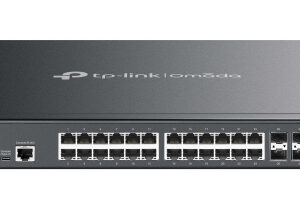 TP-Link Omada 32-Port 10GE L2+ Managed Switch with 24-Port PoE++ TP-Link Omada 32-Port 10GE L2+ Managed Switch with 24-Port PoE++
