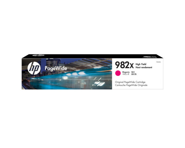 HP 982X High Yield Magenta Original PageWide Cartridge HP 982X High Yield Magenta Original PageWide Cartridge