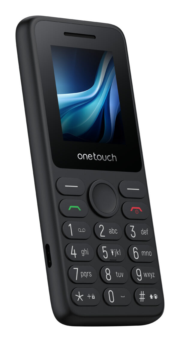 TCL OneTouch 5041 4.57 cm (1.8") 82.8 g Black Senior phone