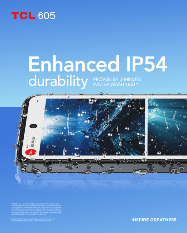 TCL 605 16.9 cm (6.67") Dual SIM Android 15 4G USB Type-C 4 GB 128 GB