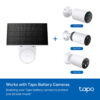 TP-Link Tapo Solar Panel SPEC: 5.2V 2.5W FEATURE: Type-C Charging TP-Link Tapo Solar Panel SPEC: 5.2V 2.5W FEATURE: Type-C Charging