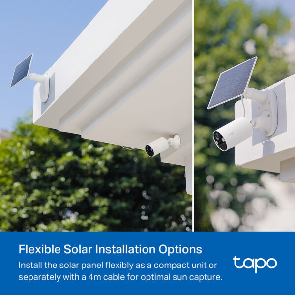 TP-Link Tapo Solar Panel SPEC: 5.2V 2.5W FEATURE: Type-C Charging TP-Link Tapo Solar Panel SPEC: 5.2V 2.5W FEATURE: Type-C Charging