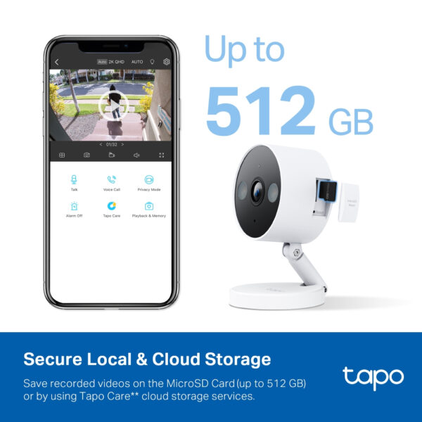 TP-Link Tapo Indoor/Outdoor Home Security Wi-Fi Camera TP-Link Tapo Indoor/Outdoor Home Security Wi-Fi Camera