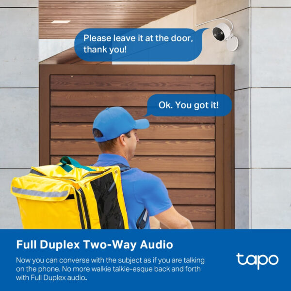 TP-Link Tapo Indoor/Outdoor Home Security Wi-Fi Camera TP-Link Tapo Indoor/Outdoor Home Security Wi-Fi Camera