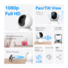 TP-Link Tapo Pan/Tilt Home Security Wi-Fi Camera TP-Link Tapo Pan/Tilt Home Security Wi-Fi Camera