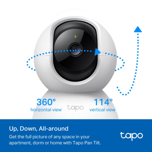 TP-Link Tapo Pan/Tilt Home Security Wi-Fi Camera TP-Link Tapo Pan/Tilt Home Security Wi-Fi Camera