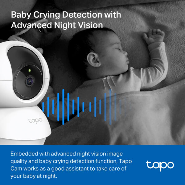 TP-Link Tapo Pan/Tilt Home Security Wi-Fi Camera TP-Link Tapo Pan/Tilt Home Security Wi-Fi Camera
