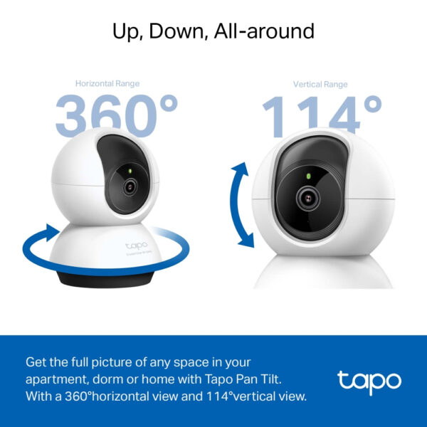 TP-Link Tapo Pan/Tilt AI Home Security Wi-Fi Camera TP-Link Tapo Pan/Tilt AI Home Security Wi-Fi Camera