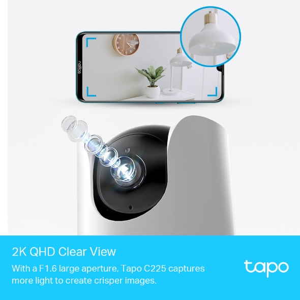 TP-Link Tapo Pan/Tilt AI Home Security Wi-Fi Camera TP-Link Tapo Pan/Tilt AI Home Security Wi-Fi Camera