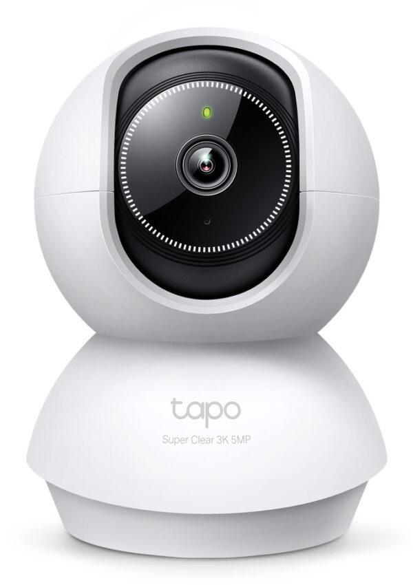 TP-Link Tapo Pan/Tilt AI Home Security Wi-Fi Camera SPEC: 3K 5MP TP-Link Tapo Pan/Tilt AI Home Security Wi-Fi Camera SPEC: 3K 5MP