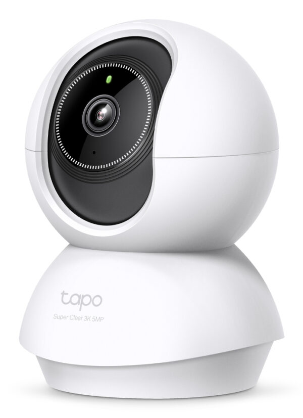 TP-Link Tapo Pan/Tilt AI Home Security Wi-Fi Camera SPEC: 3K 5MP TP-Link Tapo Pan/Tilt AI Home Security Wi-Fi Camera SPEC: 3K 5MP