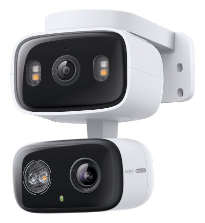TP-Link Indoor/Outdoor Dual Lens Pan/Tilt Security Camera TP-Link Indoor/Outdoor Dual Lens Pan/Tilt Security Camera