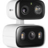 TP-Link Indoor/Outdoor Dual Lens Pan/Tilt Security Camera TP-Link Indoor/Outdoor Dual Lens Pan/Tilt Security Camera