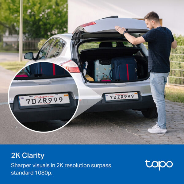 TP-Link Tapo Smart Wire-Free Security Battery Camera TP-Link Tapo Smart Wire-Free Security Camera, 2-Pack