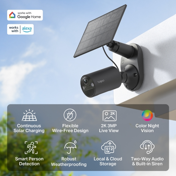 TP-Link Tapo C411 KIT Bullet IP security camera Outdoor 2304 x 1296 TP-Link Tapo C411 KIT Bullet IP security camera Outdoor 2304 x 1296