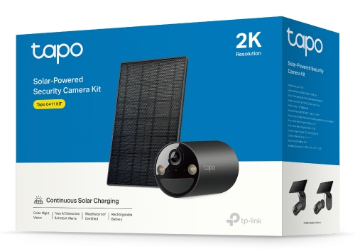 TP-Link Tapo C411 KIT Bullet IP security camera Outdoor 2304 x 1296 TP-Link Tapo C411 KIT Bullet IP security camera Outdoor 2304 x 1296