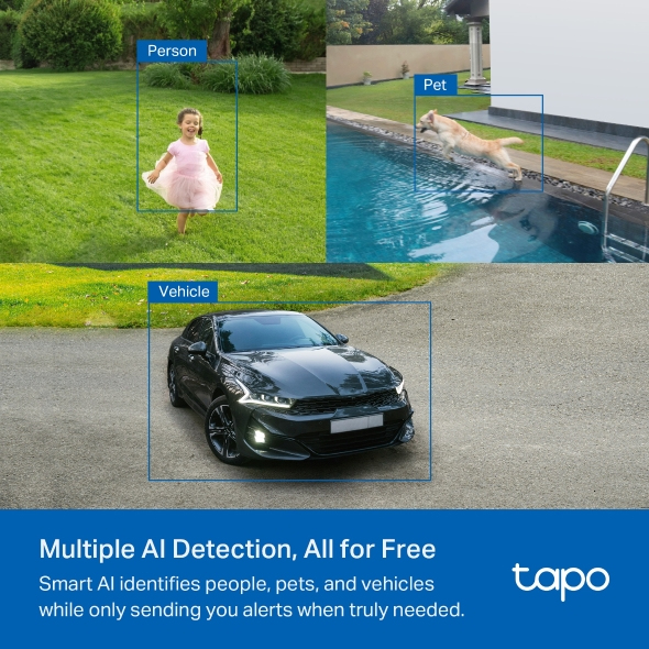TP-Link Tapo Solar-Powered Security Camera Kit 1 × C425, 1 × A201 TP-Link Tapo Solar-Powered Security Camera Kit 1 × C425, 1 × A201