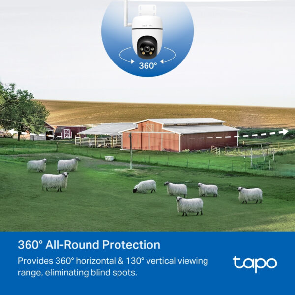 TP-Link Outdoor Pan/Tilt 4G LTE Camera TP-Link Outdoor Pan/Tilt 4G LTE Camera