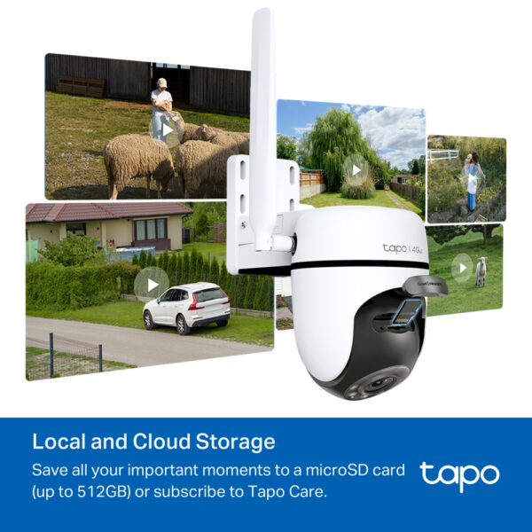 TP-Link Outdoor Pan/Tilt 4G LTE Camera TP-Link Outdoor Pan/Tilt 4G LTE Camera