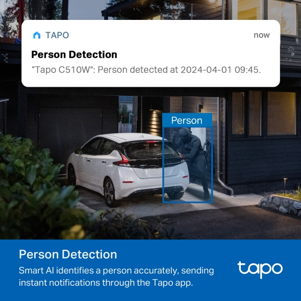 TP-Link Tapo C510W V2 Dome IP security camera Outdoor 2304 x 1296