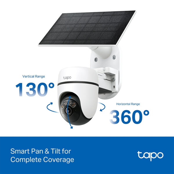 TP-Link Tapo Solar-Powered Pan/Tilt Security Camera Kit TP-Link Tapo Solar-Powered Pan/Tilt Security Camera Kit