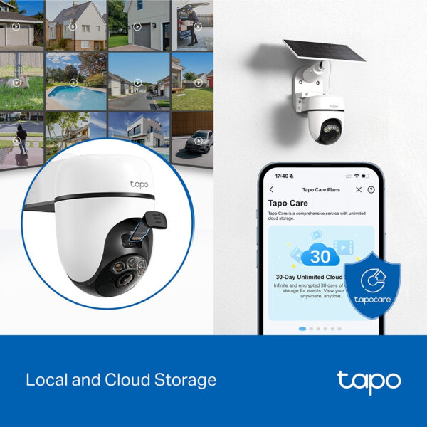 TP-Link Tapo Solar-Powered Pan/Tilt Security Camera Kit TP-Link Tapo Solar-Powered Pan/Tilt Security Camera Kit