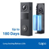 TP-Link Tapo D205 video intercom system 3 MP Black TP-Link Tapo D205 video intercom system 3 MP Black