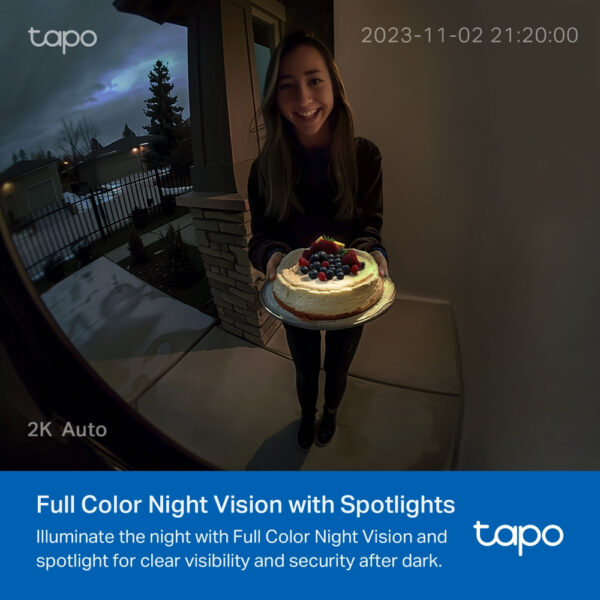 TP-Link Tapo Video Doorbell Camera 1 × D210, 1 × D100C TP-Link Tapo Video Doorbell Camera 1 × D210, 1 × D100C