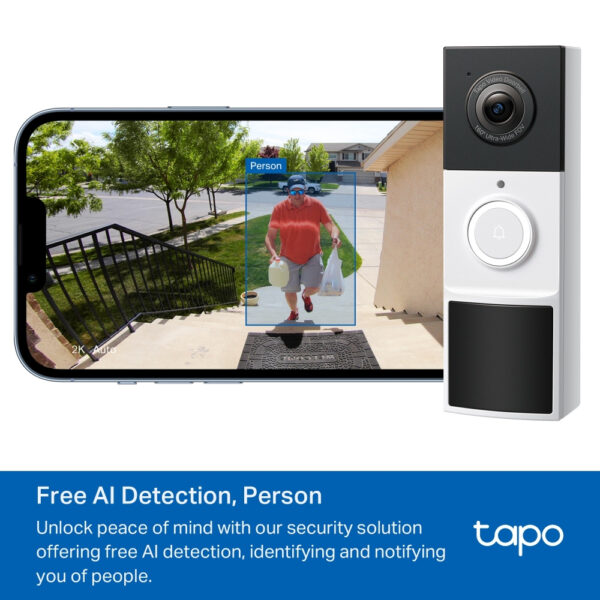 TP-Link Tapo Video Doorbell Camera 1 × D210, 1 × D100C TP-Link Tapo Video Doorbell Camera 1 × D210, 1 × D100C