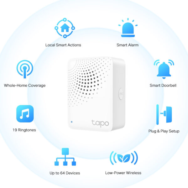 TP-Link Tapo Smart IoT Hub with Chime TP-Link Tapo Smart IoT Hub with Chime