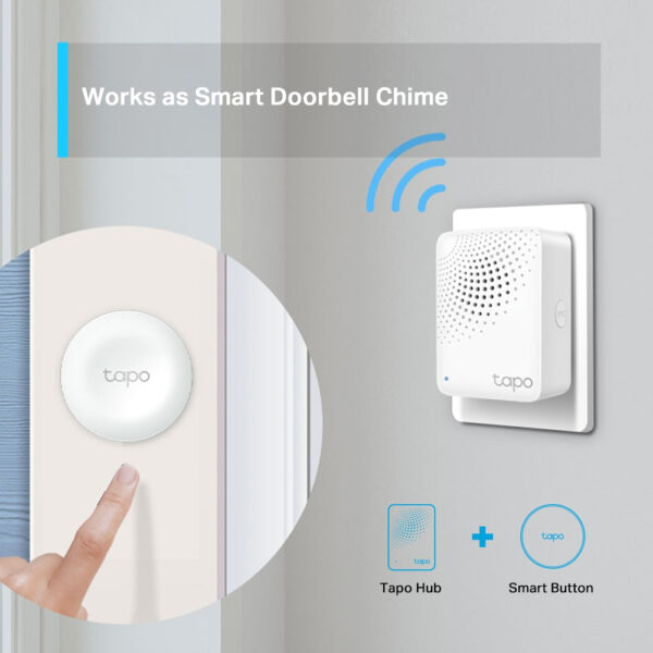 TP-Link Tapo Smart IoT Hub with Chime TP-Link Tapo Smart IoT Hub with Chime