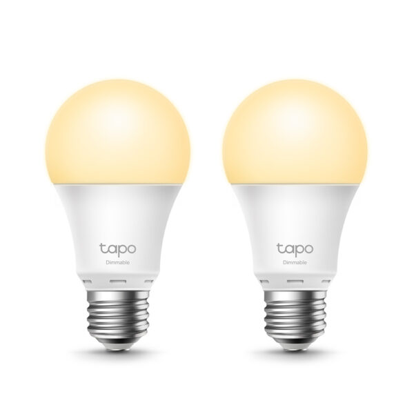 TP-Link Tapo Dimmable Smart Light Bulb, 2-Pack TP-Link Tapo Dimmable Smart Light Bulb, 2-Pack