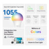 TP-Link Tapo Smart WiFi Light Bulb, Multicolor TP-Link Tapo Smart WiFi Light Bulb, Multicolor