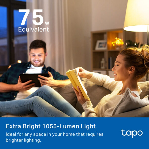TP-Link Tapo Smart WiFi Light Bulb, Multicolor TP-Link Tapo Smart WiFi Light Bulb, Multicolor