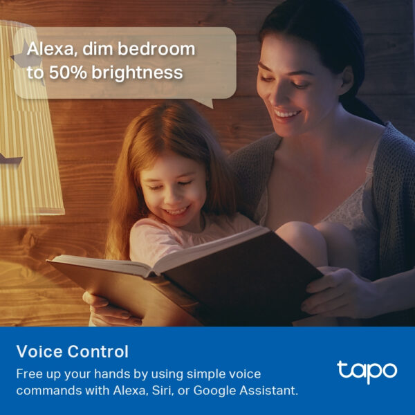 TP-Link Tapo Smart WiFi Light Bulb, Multicolor TP-Link Tapo Smart WiFi Light Bulb, Multicolor