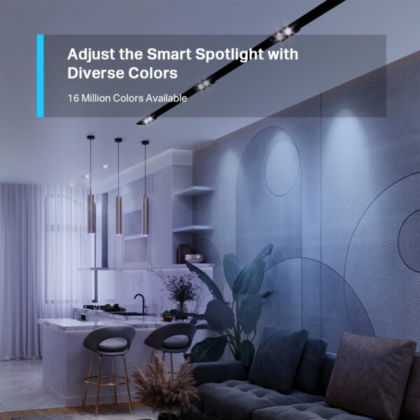 TP-Link Tapo Smart Wi-Fi Spotlight, Dimmable, 2-Pack