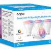 TP-Link Tapo Smart Wi-Fi Spotlight, Dimmable, 4-Pack