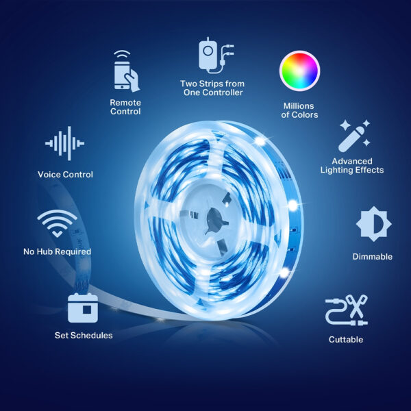 TP-Link Tapo Smart Wi-Fi Light Strip TP-Link Tapo Smart Wi-Fi Light Strip