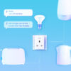TP-Link Tapo Mini Smart Wi-Fi Socket, Energy Monitoring TP-Link Tapo Mini Smart Wi-Fi Socket, Energy Monitoring, 4-Pack
