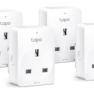TP-Link Tapo Mini Smart Wi-Fi Socket, Energy Monitoring, 4-Pack TP-Link Tapo Mini Smart Wi-Fi Socket, Energy Monitoring, 4-Pack