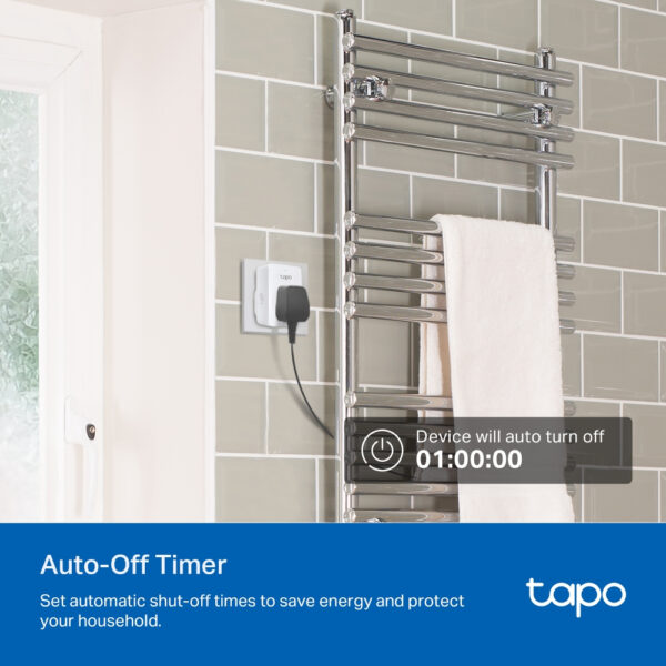 TP-Link Tapo Mini Smart Wi-Fi Plug, Energy Monitoring TP-Link Tapo Mini Smart Wi-Fi Plug, Energy Monitoring