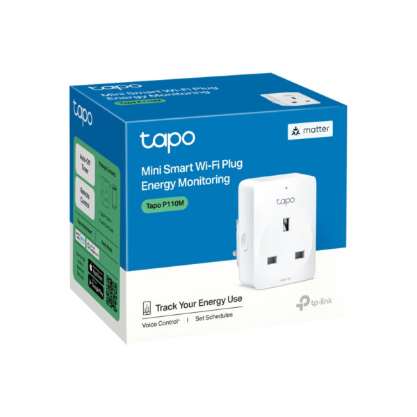 TP-Link Tapo Mini Smart Wi-Fi Plug, Energy Monitoring TP-Link Tapo Mini Smart Wi-Fi Plug, Energy Monitoring