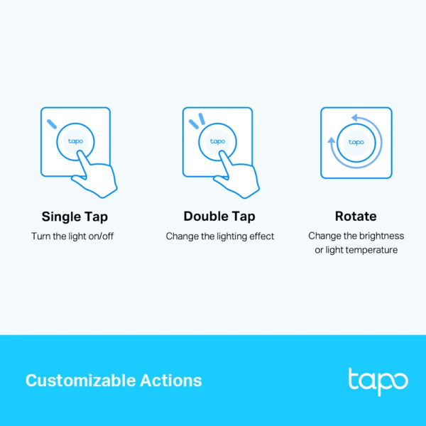 TP-Link Tapo Smart Remote Dimmer Switch TP-Link Tapo Smart Remote Dimmer Switch