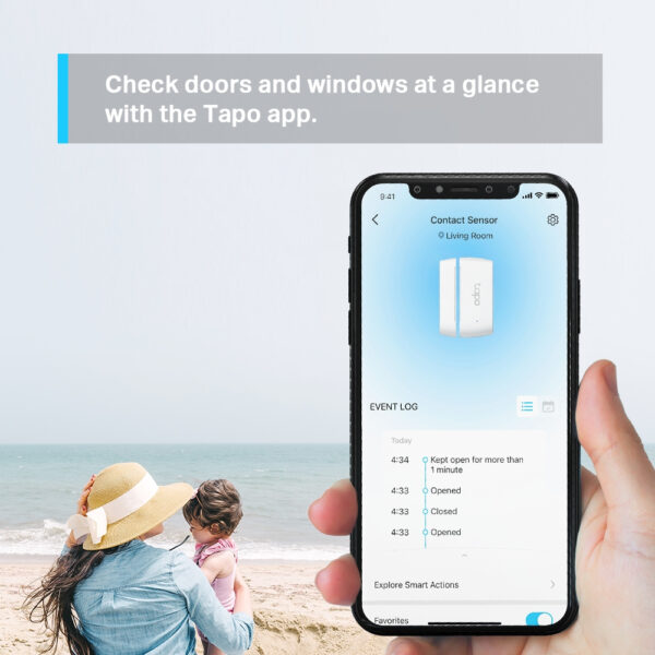 TP-Link Tapo Smart Contact Sensor TP-Link Tapo Smart Contact Sensor