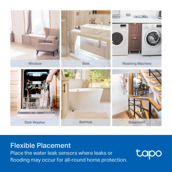 TP-Link Tapo Smart Water Leak Sensor TP-Link Tapo Smart Water Leak Sensor