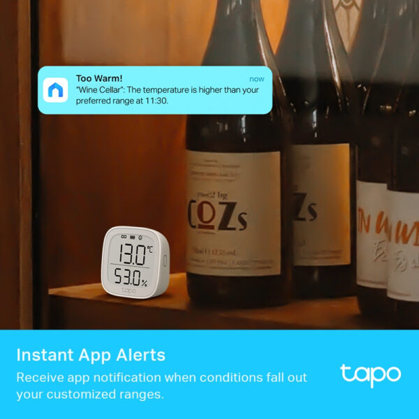TP-Link Tapo Smart Temperature & Humidity Monitor TP-Link Tapo Smart Temperature & Humidity Monitor