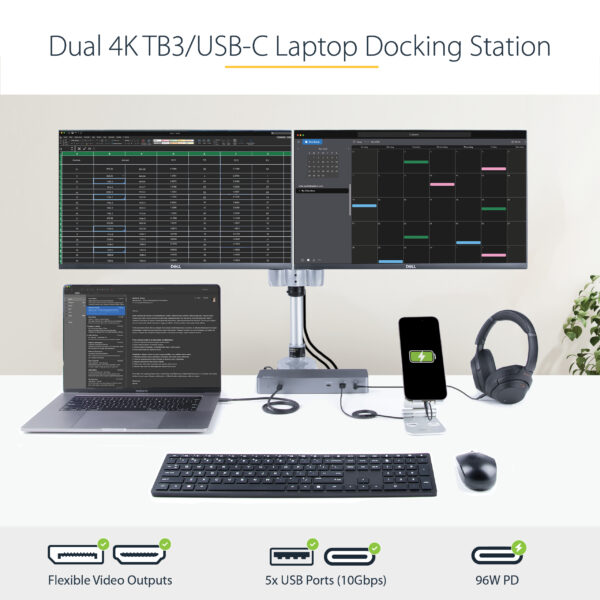 StarTech.com USB C Docking Station for Macbook Pro/Air-M1/M2/M3/M4, StarTech.com USB C Docking Station for Macbook Pro/Air-M1/M2/M3/M4,