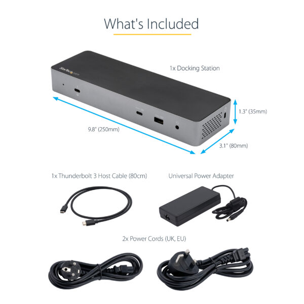 StarTech.com USB C Docking Station for Macbook Pro/Air-M1/M2/M3/M4, StarTech.com USB C Docking Station for Macbook Pro/Air-M1/M2/M3/M4,