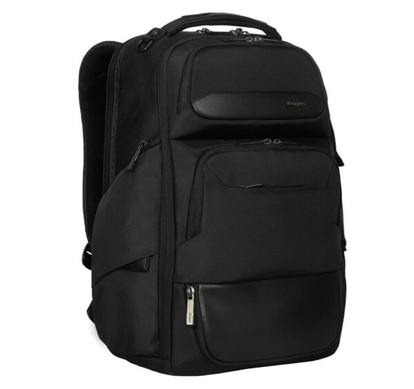 Targus HeritageLuxe backpack Travel backpack Black Polyester Targus HeritageLuxe backpack Travel backpack Black Polyester